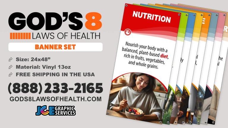 Vinyl health banners